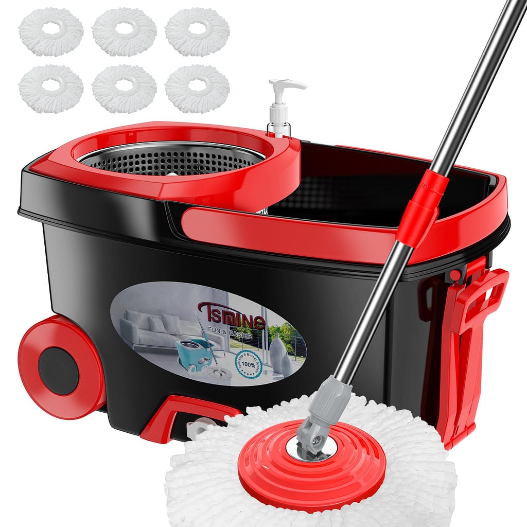 FunClean Spin Mop and Bucket