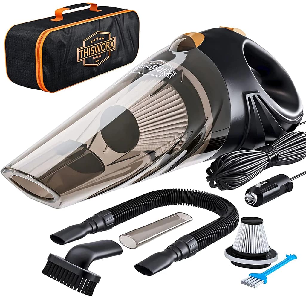 Love Your Car Again: ThisWorx TWC-01 Style Car Vacuum Cleaner helps you keep your car clean and looking its best.
