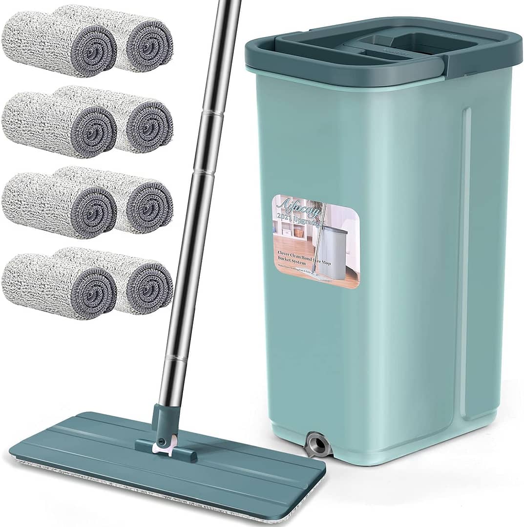 best mop and bucket system for pet hair