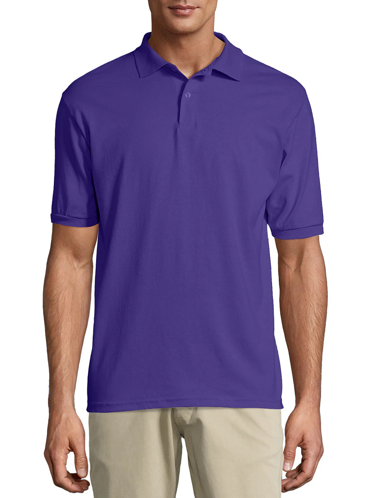 Discover the Comfort and Eco-Friendliness of Hanes Men's EcoSmart Short Sleeve Jersey Polo Shirt