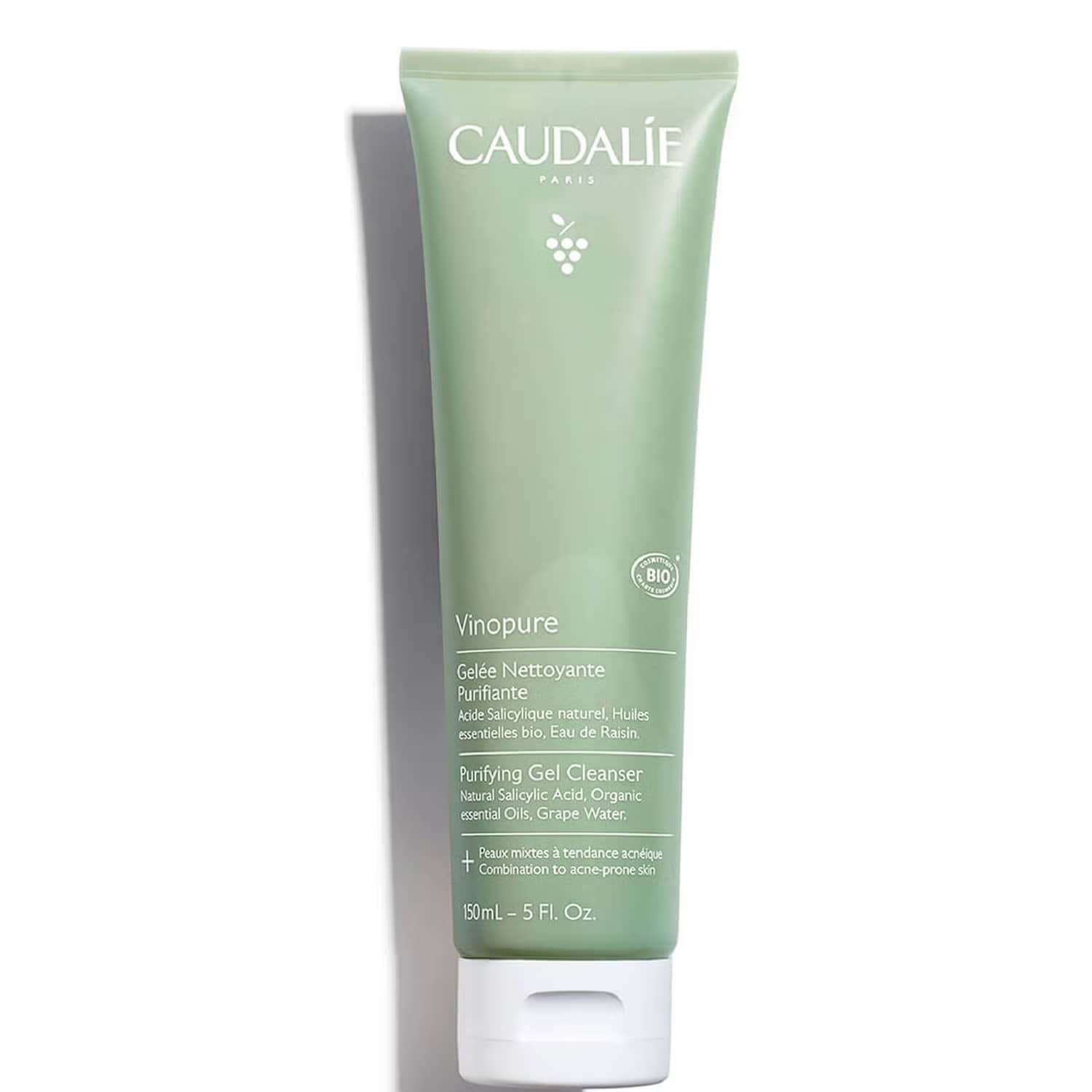 Harness the power of grapefruit extract: Caudalie Vinopure cleanser combats clogged pores on sensitive skin.